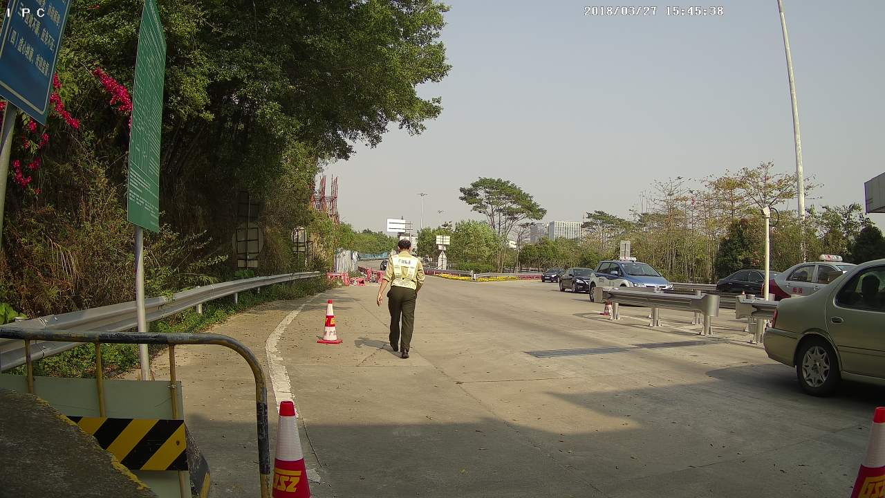 高速公路行人非機動車誤闖監測報警系統